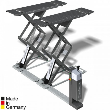 Podnośnik nożycowy podprogowy NUSSBAUM Jumbo Lift 3500 HF X-TEND na posadzkę