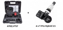 ZESTAW: Programator TPMS ATEQ VT57 + 4 x T-Pro Hybrid 3.5