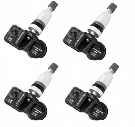 4 x TPMS Czujnik ciśnienia koła T-Pro Hybrid 3.5 Clamp In