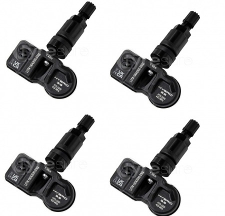4 x TPMS Czujnik ciśnienia koła T-Pro Hybrid 3.5 BLACK