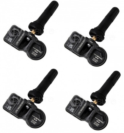 4 x TPMS Czujnik ciśnienia koła T-Pro Hybrid 3.5 433 MHz Snap In