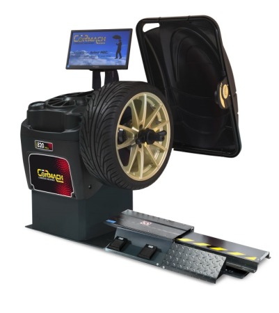 Wyważarka do kół osobowych CORMACH MEC 820 VDL-P Sonar +LASER + WINDA