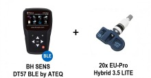 ZESTAW Programator DT57 HUF by ATEQ + 20 x EU-Pro Hybrid 3.5 LITE